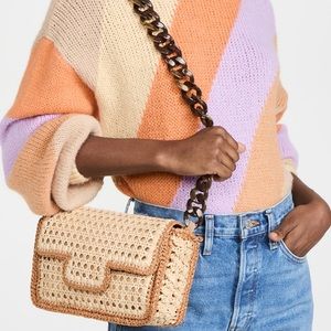 Caterina Bertini Woven Shoulder Bag